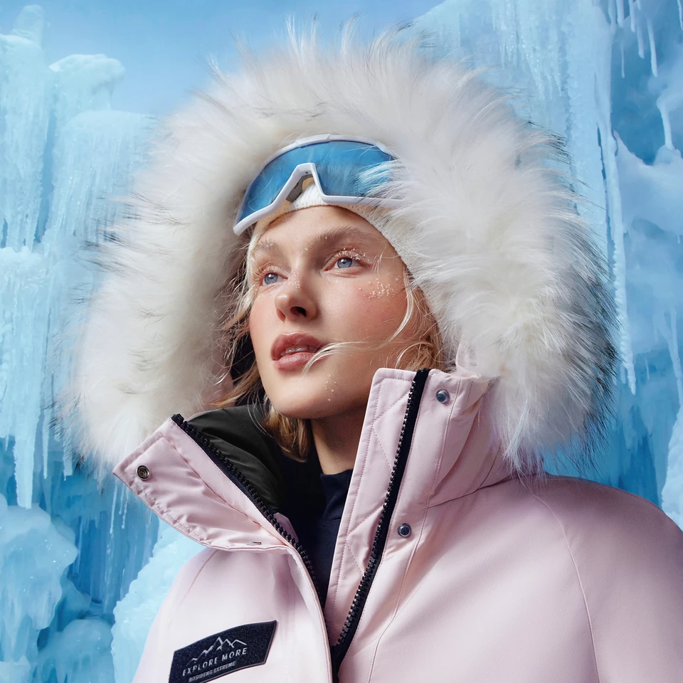 Bosideng Long Jacket With Cap Bosideng Deep Winter Goose Down