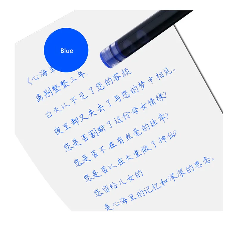 Majohn High Quality 6pcs Fountain Pen Ink Refill Cartridges 3.2mm Caliber Office Supplies School Student Stationery 6