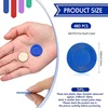 400 Pieces Plastic Poker Chips Game Chips 4 Colors Counter Card For Game Playing Counting Bingo Game Chips Card 3