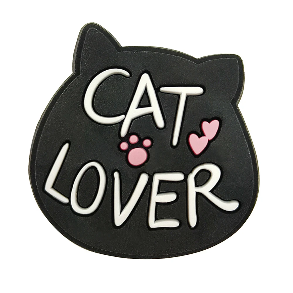 Charming PVC Cat Shoe Accessory