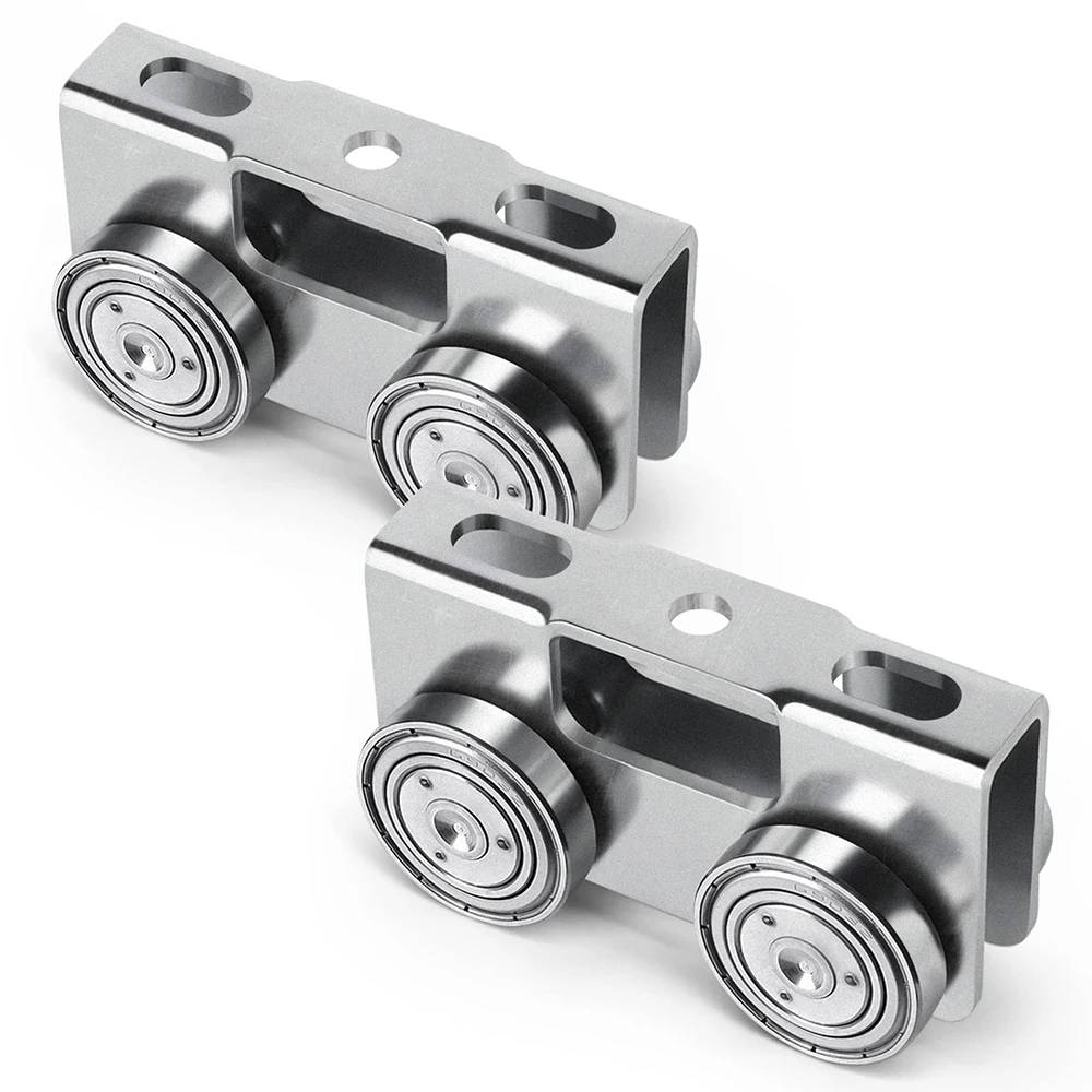 1pcs Trolley Assembly Upgraded Load and Stable 4 Wheel Light Duty for Use with All 1-5/8" or Taller Strut Channel 6