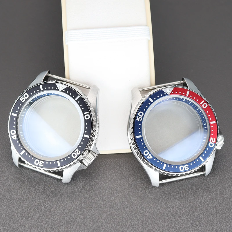 NH35 42mm Silber SKX Mod Uhr Fall Saphirglas Für NH35 NH36 4R36 NH34 NH38 Bewegungen 28,5mmZifferblatt männer Uhr Fall Reparatur Teile – Detail 4