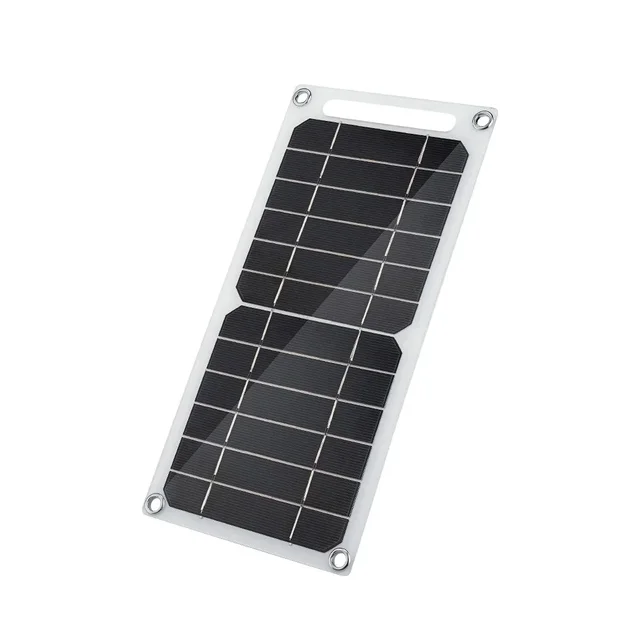 2024 New Solar Panel 30W Factory Direct Sales Solar Phone Power Bank Car Mobile Power Charging 6.8V EESBAO 4