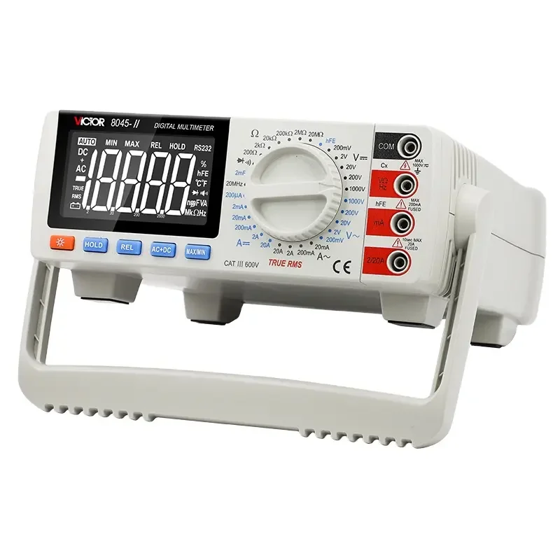 VICTOR 8246A/B 8045-II 8145C 8155 8165/A DMM Digital Bench Top Multi-meter True Tester Auto Range Multimetro Voltmeter Ohmmeter