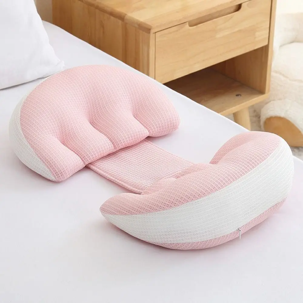 Pregnant Women's Waist Pillow Soft U Shaped Maternity Pillow Abdominal Support Comfort Pregnancy Cushion Sleeping Cushion