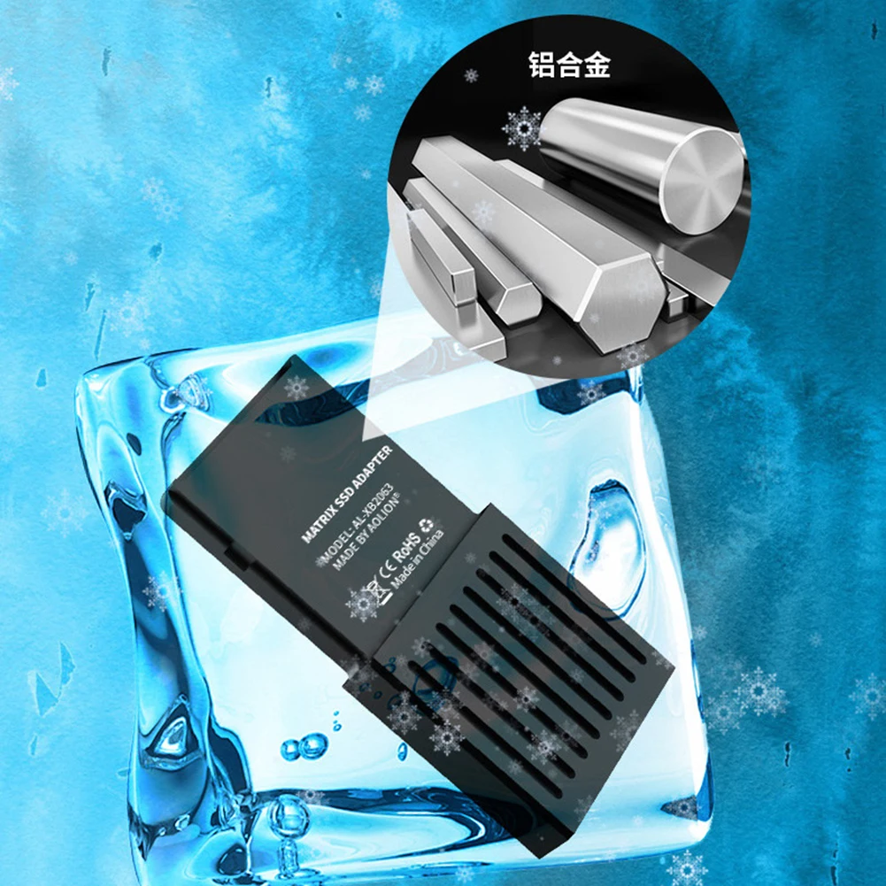 Aluminum Alloy M2 Expansion Card Conversion Box for Xbox Series X/S