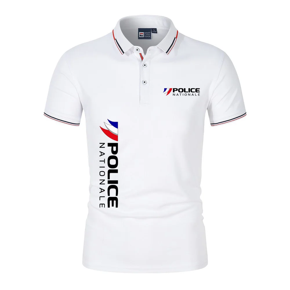 Picole Nationale Men Polo Shirt Top T shirt 2024 Summer Short Sleeve Polo Shirts Fashion Youth Man Breathable Tee Male Clothing