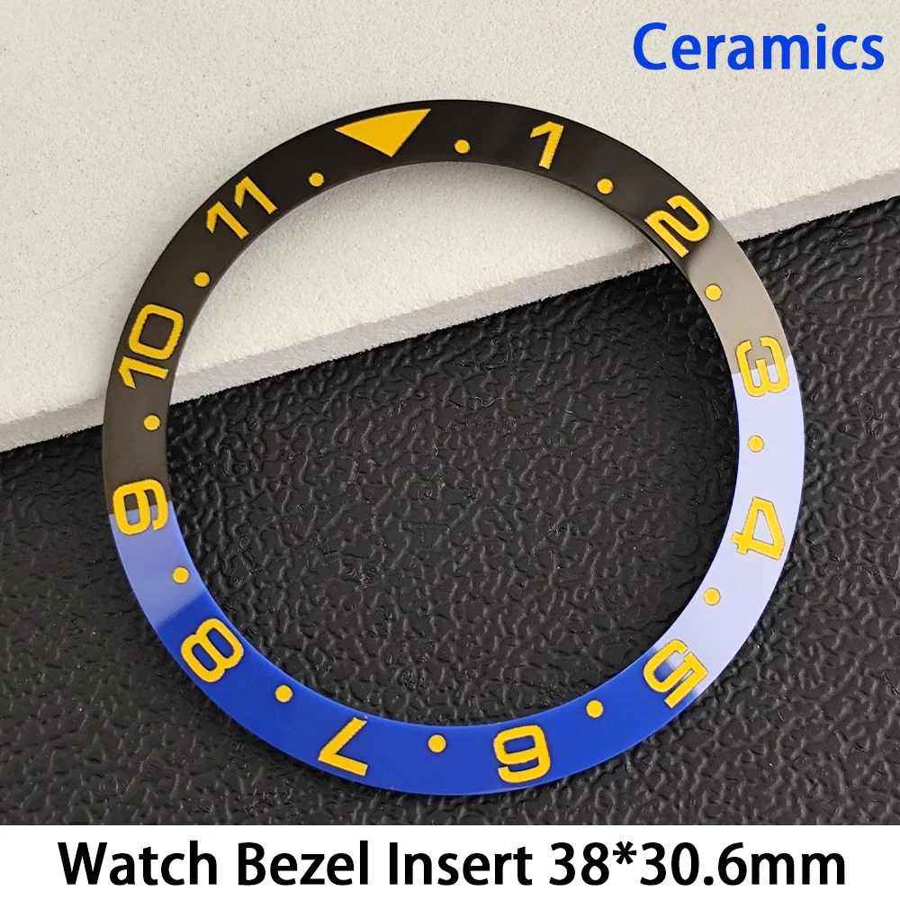 Premium 38mm Sloping Aluminum-Ceramic Bezel Insert