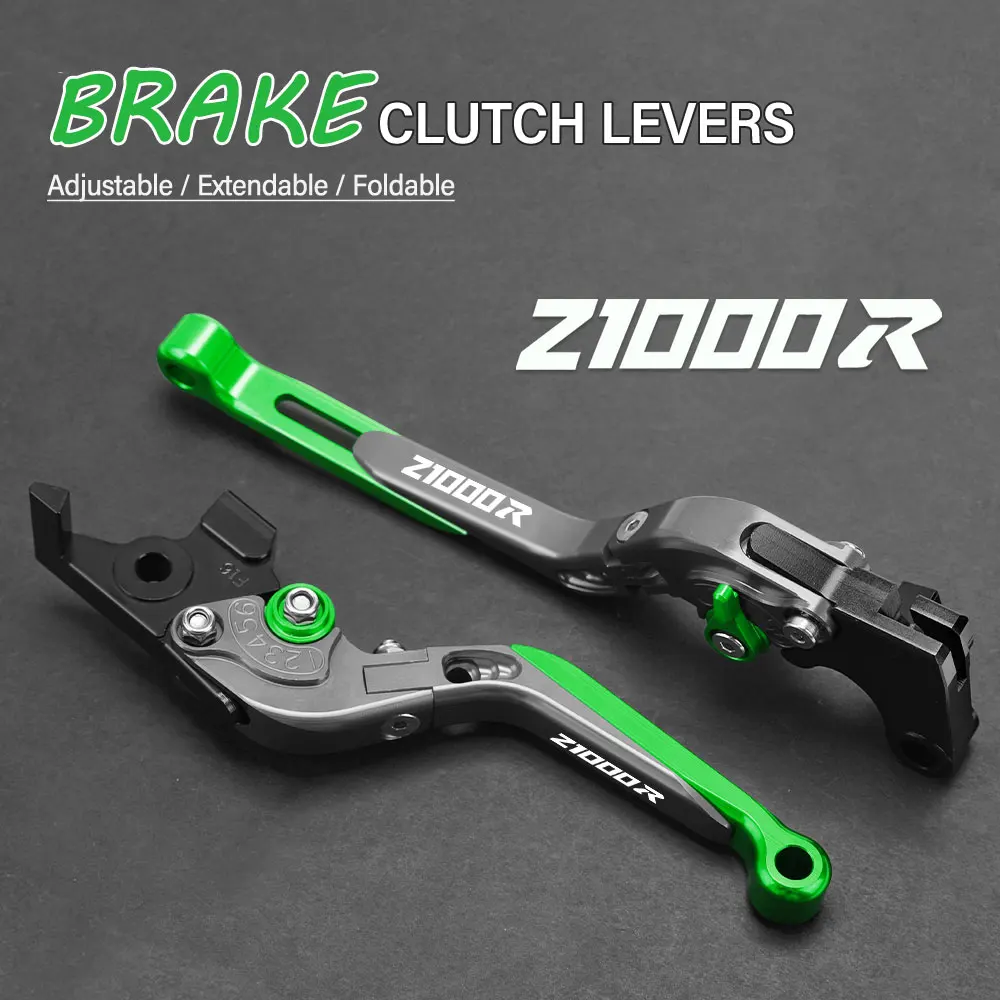 

Motorcycle Brake Clutch Adjustable Levers FOR KAWASAKI Z1000R Z-1000R Z1000 R 2017-2019 Handle Folding Extendable Lever grip