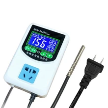 

ZFX-2140A Высокоточный Интеллектуальный термостат микрокомпьютерный термостат переключатель регулятора температуры, штепсельная вилка станд...