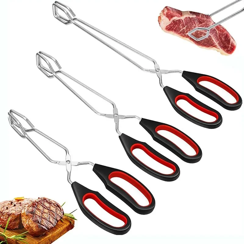 Scissor BBQ Grill Tongs 1