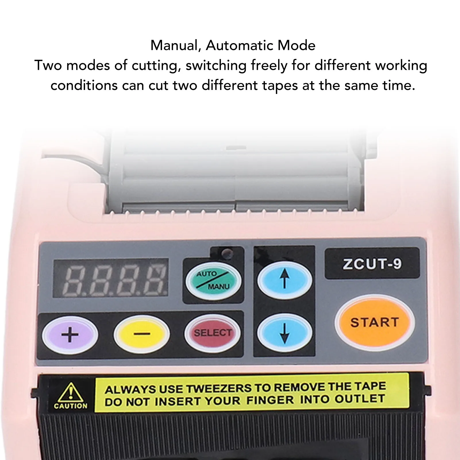 Ribbon Cutting Machine Smart Storage Function Tape Cutter Machine Safe Wide Application Accurate Cutting Efficient for Schools