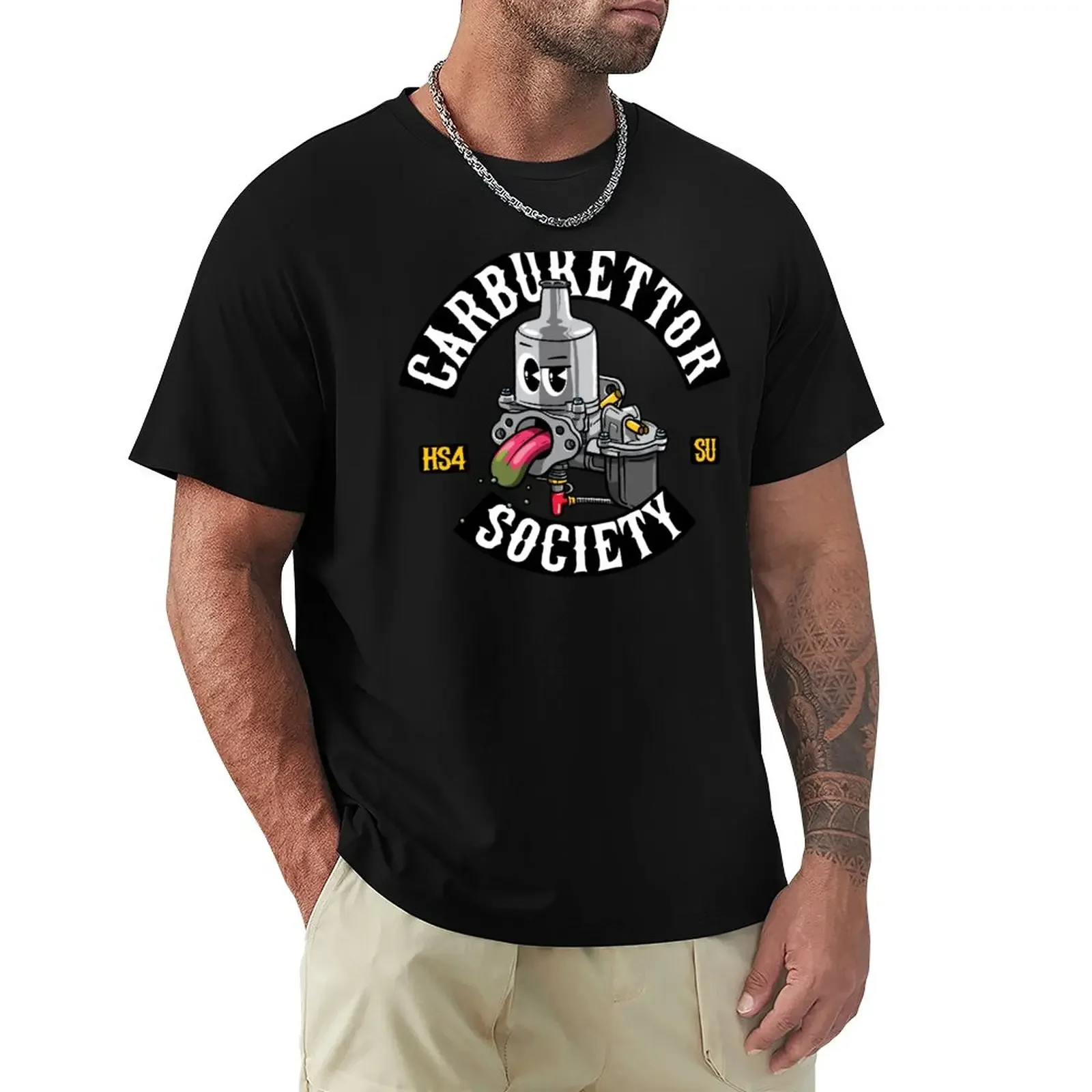 

Carburettor Society T-Shirt funnys anime t shirts for men