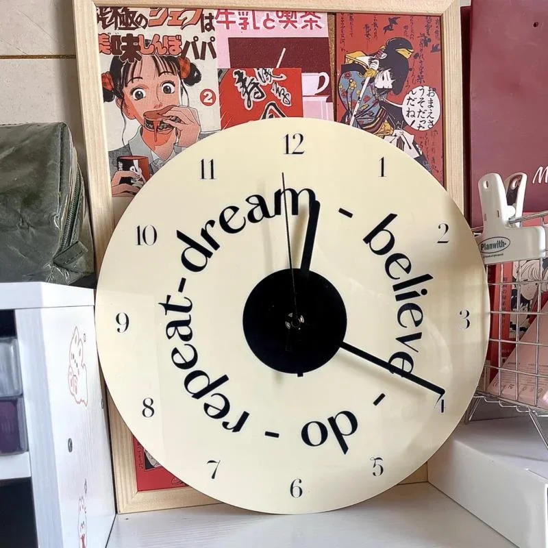 

Настенные часы в скандинавском стиле, креативные акриловые простые современные дизайнерские бесшумные настенные украшения для дома, гостиной, спальни