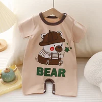 Newborn Baby Boy Girl Letter Print Bodysuit Jumpsuit Clothes Outfit Infant Kids Boys Girls DS19 3