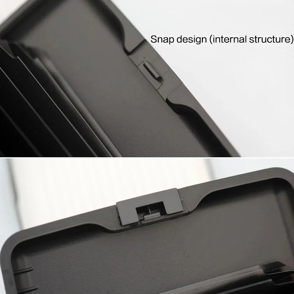 Wallet Card Holder Men Aluminum Bank Card Holder Anti-RFID Scanning Protect Holder