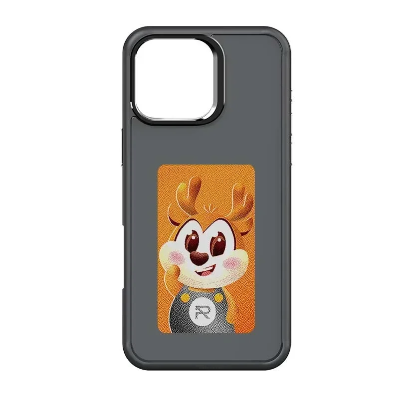 thumbnail image 1 of Funda de teléfono de tinta NFC de alta gama para iPhone 11 12 13 14 plus15Pro Max cubierta de pantalla a prueba de golpes protección de cuatro colores carcasa de teléfono inteligente, 1 of 5