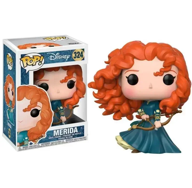 thumbnail image 1 of Juguetes de PVC Funko POP Disney Princess Merida 324# Rapunzel 223# Elsa 82 Cenicienta 41 138# Ariel 27 Jazmín 52# Blancanieves 08#, 1 of 5