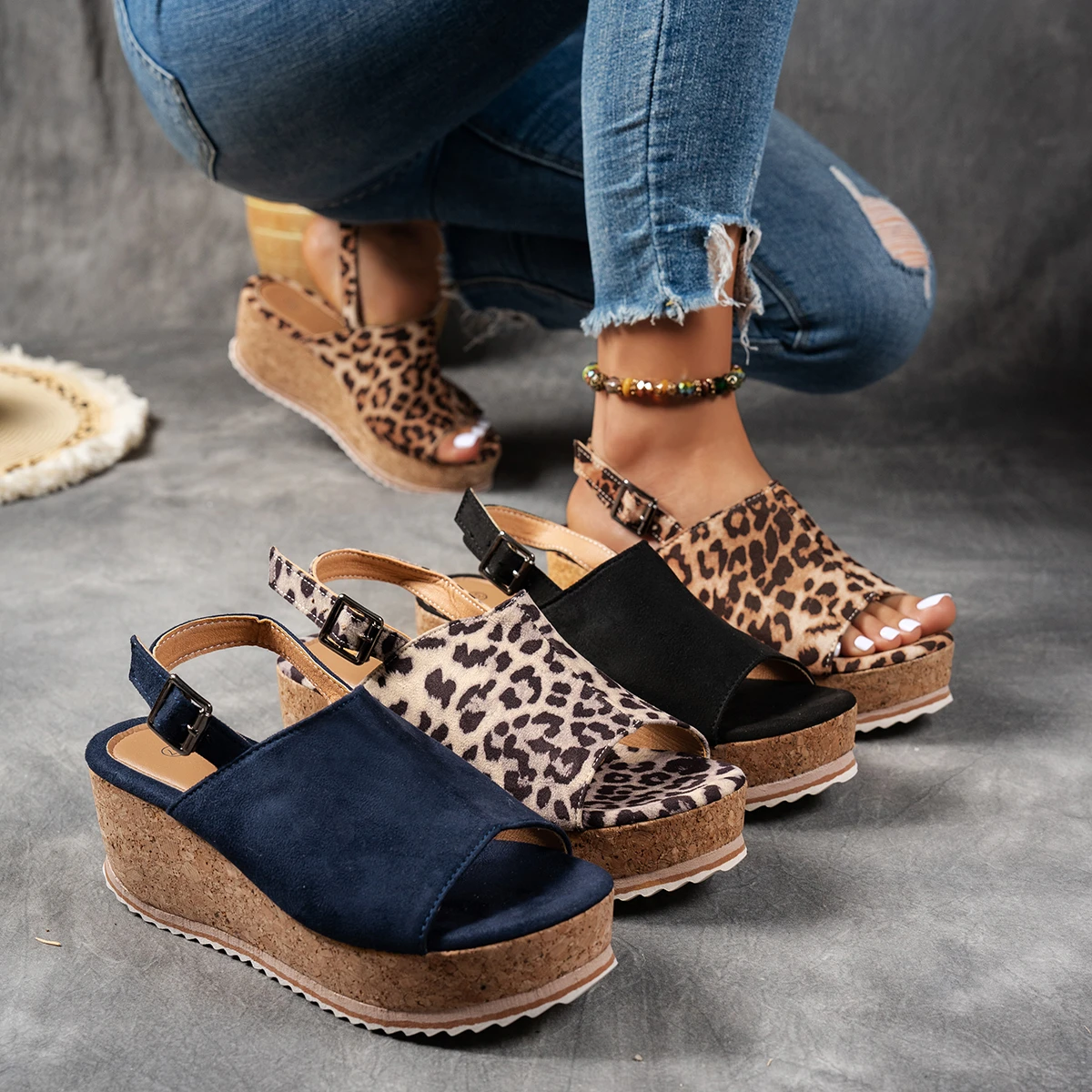 Summer Platform Wedge Sandals 1