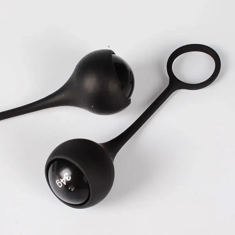 Glans Trainer Penis Extender Cock Ring 4 Ball Heavy Weight Hanger Stretcher Enlargement Silicone Dumbbell Sex for Men