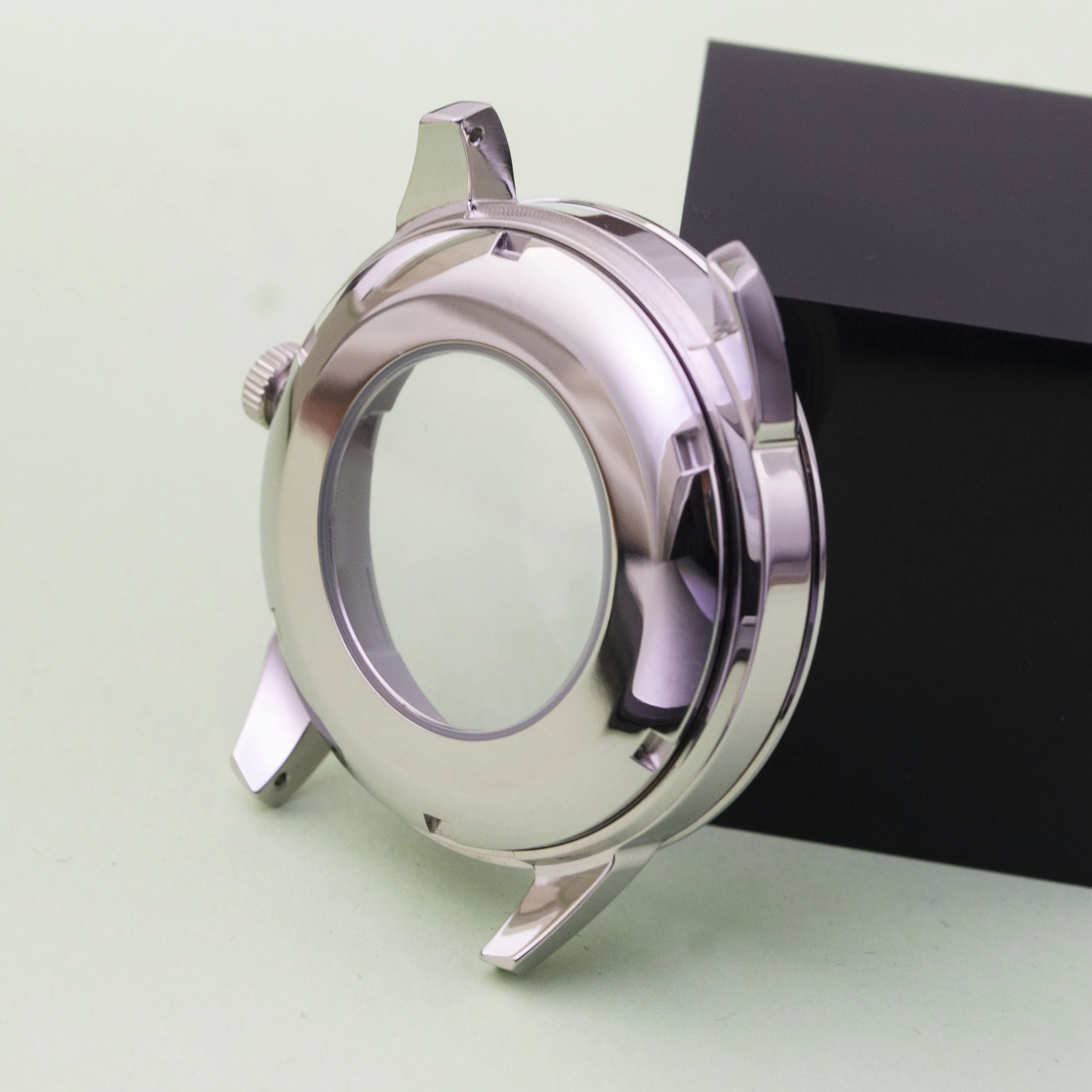 Premium 42.7mm Stainless Steel Waterproof Watch Case for NH35 Movement Repair and Modification