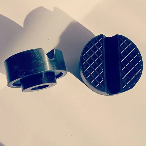 Dioche Cuscinetto In Gomma Per Jack Da Pavimento Universale – Protegge Il Telaio Dell'Auto