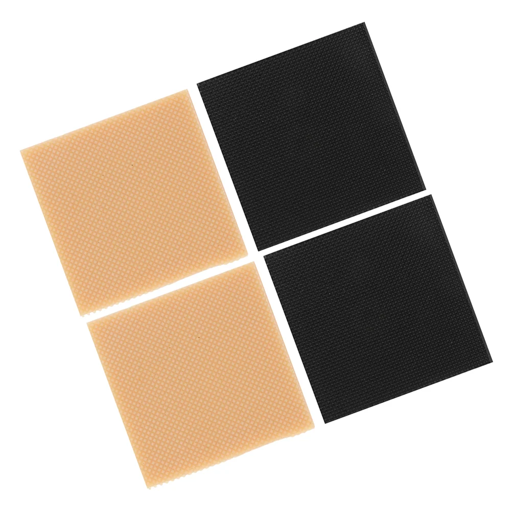 

4Pcs Anti-slip Shoe Pads Shoe Sole Protectors Wear-resistance Shoe Pads High-heel Shoes Supplies