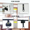 Door Anchor for Resistance Bands Heavy Duty Door Anchor with Extra Large Foam Stopper  for Loop Bands Resistance Tube Yoga 5