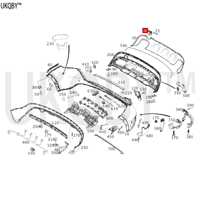 메르세데스 벤츠 A1568851700 링 커버 트랙션 훅 A1568852500 A1568853522