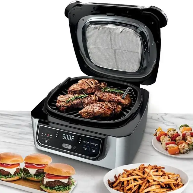Rozsdamentes Acél Fröccsöntő Pajzs Forninja Élelmiszersegély 301 Újrafelhasználható Grill -Kiegészítők Élelmiszer Ag300 Ag300C Ag301C Ag302 Ag400 - Image 3
