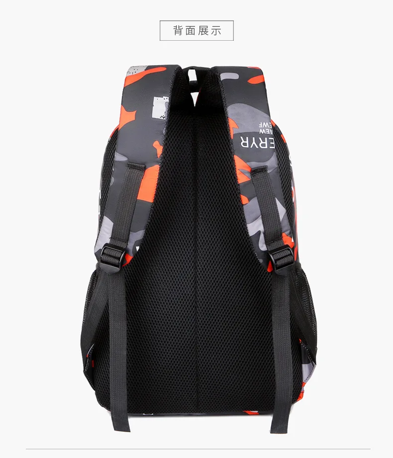 Große Kapazität Mittlere Und Oberschule Student Rucksack Trend Casual Reise Rucksack frauen Blumen Druck Doppel Schulter Taschen – Detail 27