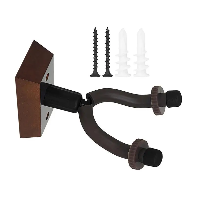 

Гитарные вешалки для настенной гитары, стойка с U-образными канавками, съемные аксессуары для электрогитары для студии и дома