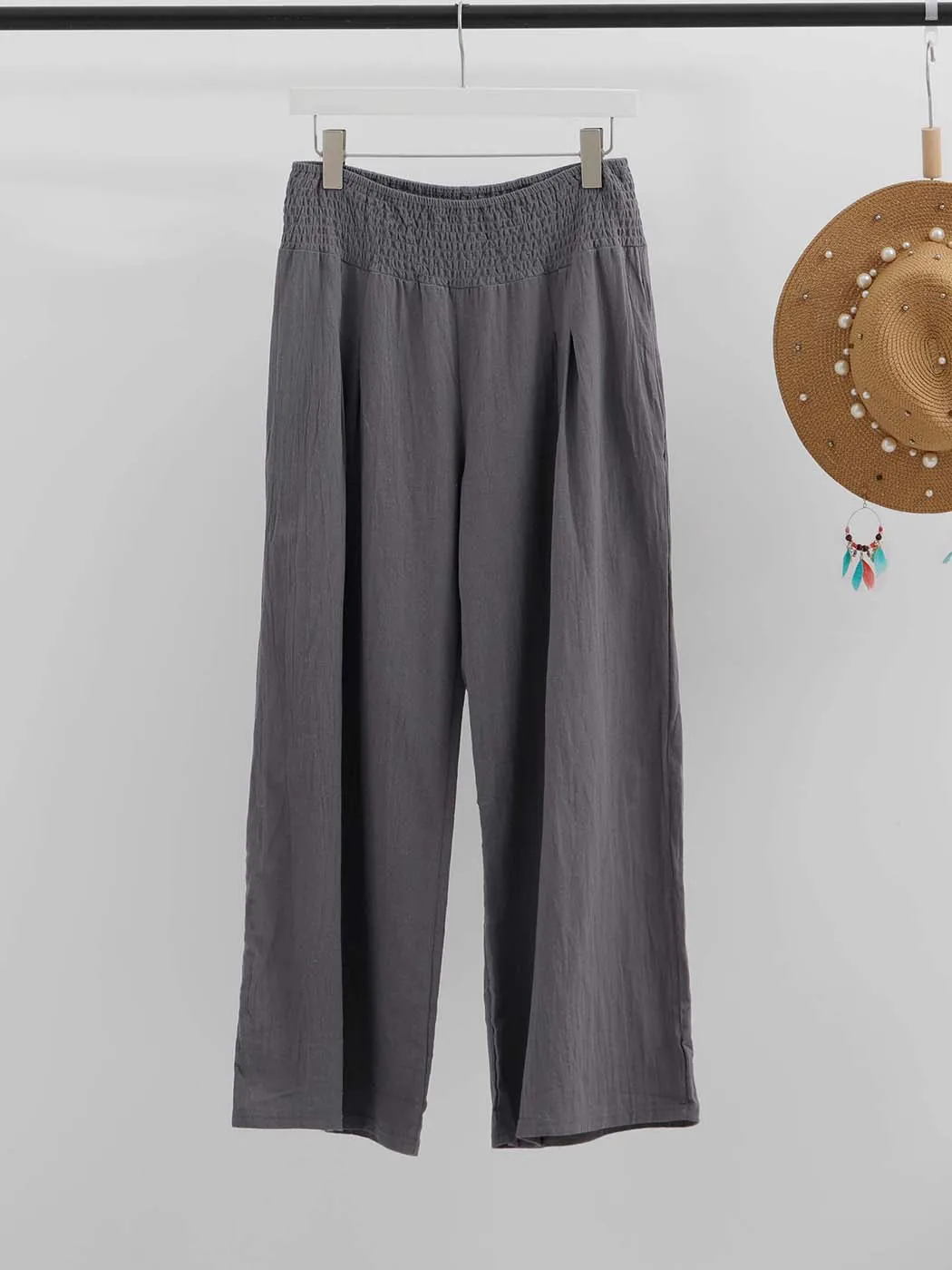 Simple Wide-Leg Casual Loose Pants