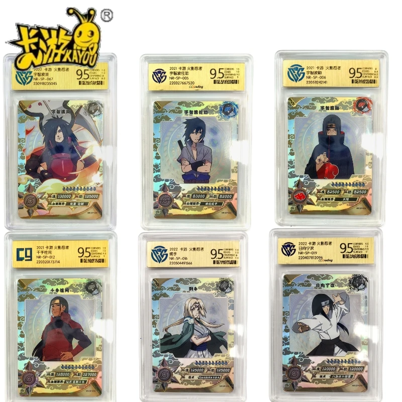 

Kayou SP CCG9.5 Naruto Anime Characters Hyuga Hinata Tsunade Rare Limited Edition Collection Card Christmas Birthday Gift Toys