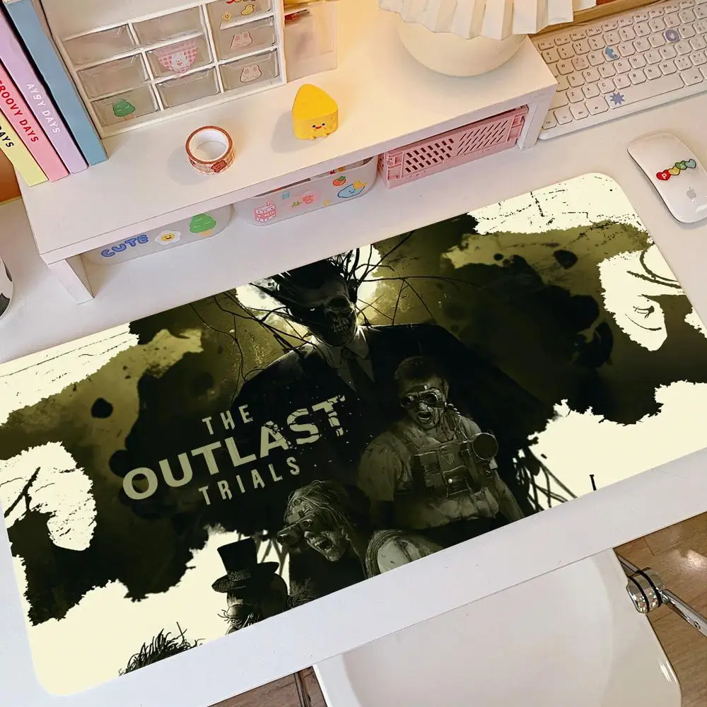 

Mouse Pad Non-Slip Rubber Edge locking mousepads Game play mats Multiplayer horror survival game The Outlast Trials for notebook