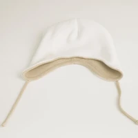 LANGZHEN Cute Pom Pom Babys Winter Hat Infant Earflap Knit Warm Cap for Boys Girls Toddler Kids Fleece Lined Beanie 4