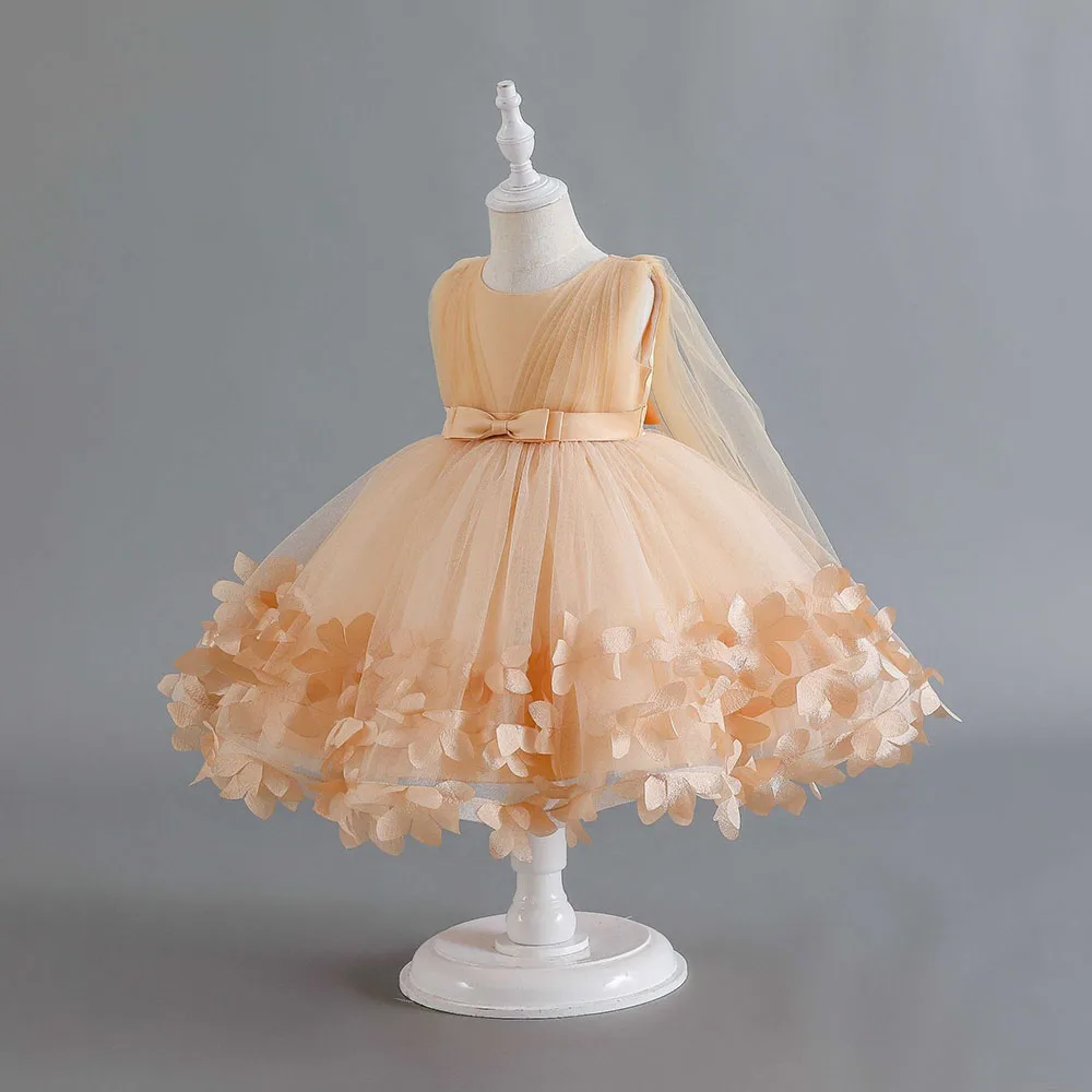 Pink Flower Dress - Kids Fancy Costume (IMC593) main image 1