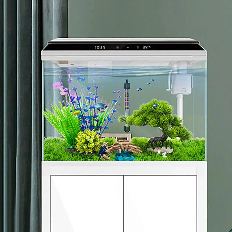 Aquarium Water Heater Electronic Thermostat Submersible Heater Efficient Heating Water Small Fish Tank For Marine