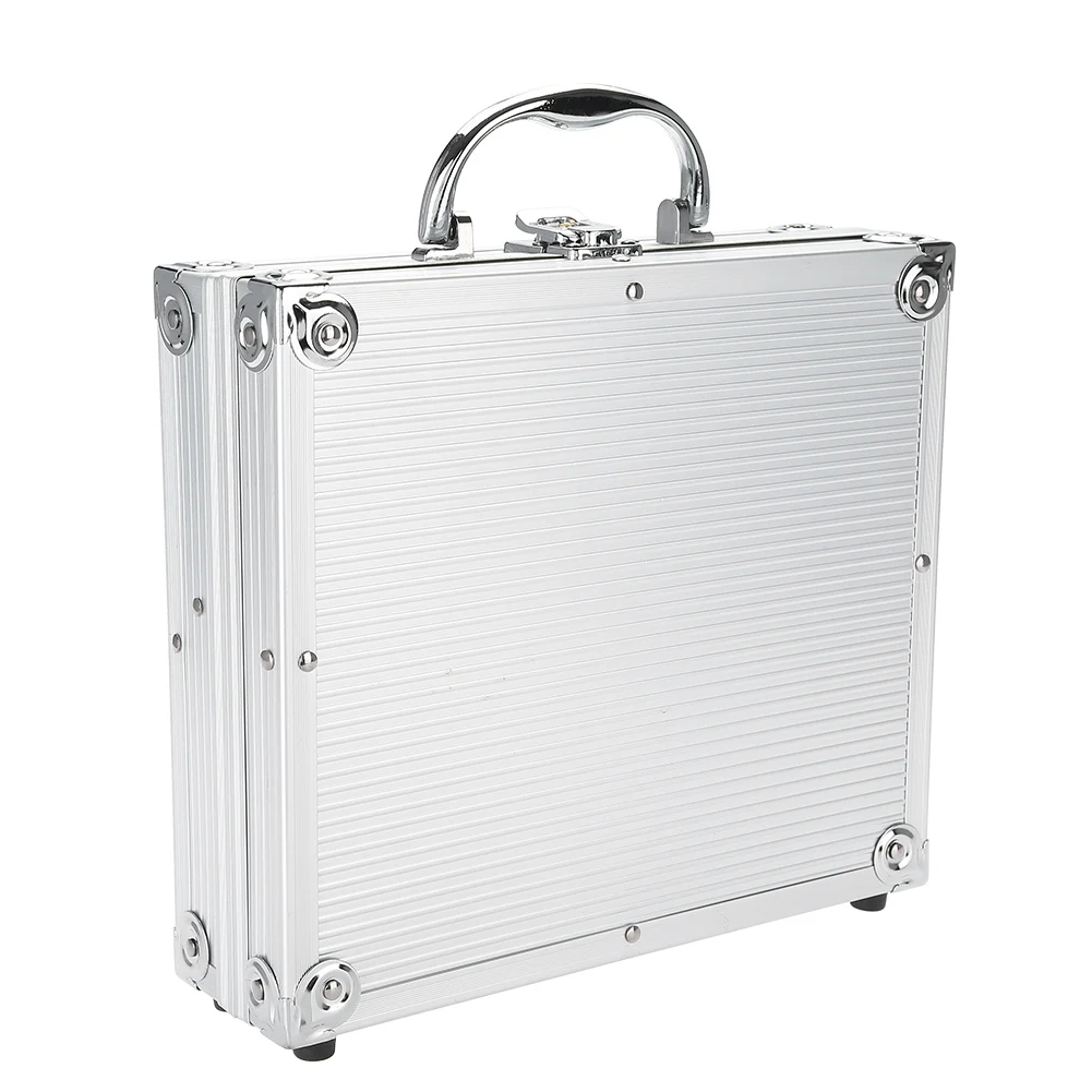 

Aluminum Tattoo Machine Storage Case Machine Gun Carrying Box Empty Organizer Foam Pad