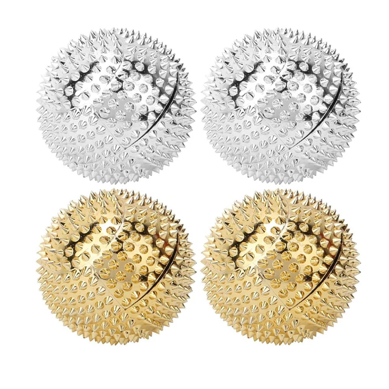 Spike Roller Magnetic Hand Massage Ball Acupressure Therapy Relaxation Stress Reducer Fidget Toy For Anxiety Adults