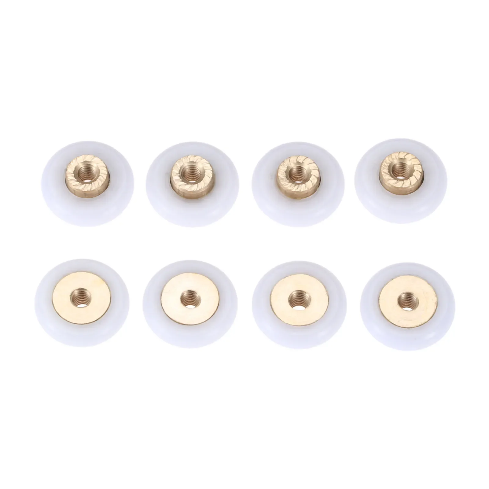 Shower Door Rollers 8pcs 18mm Dia Replacement Part For Shower Enclosures