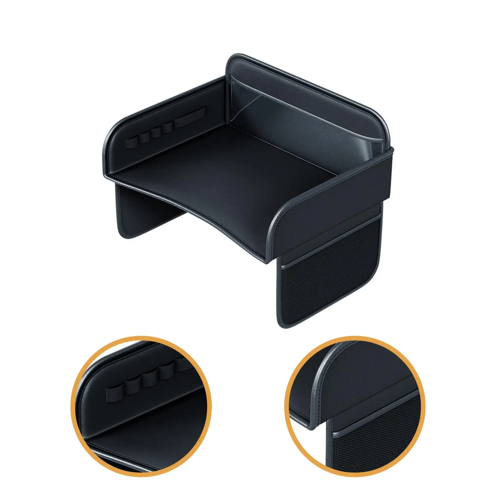 Kids Travel Tray Children Dining Table Water Resistant Carseat Table Tray