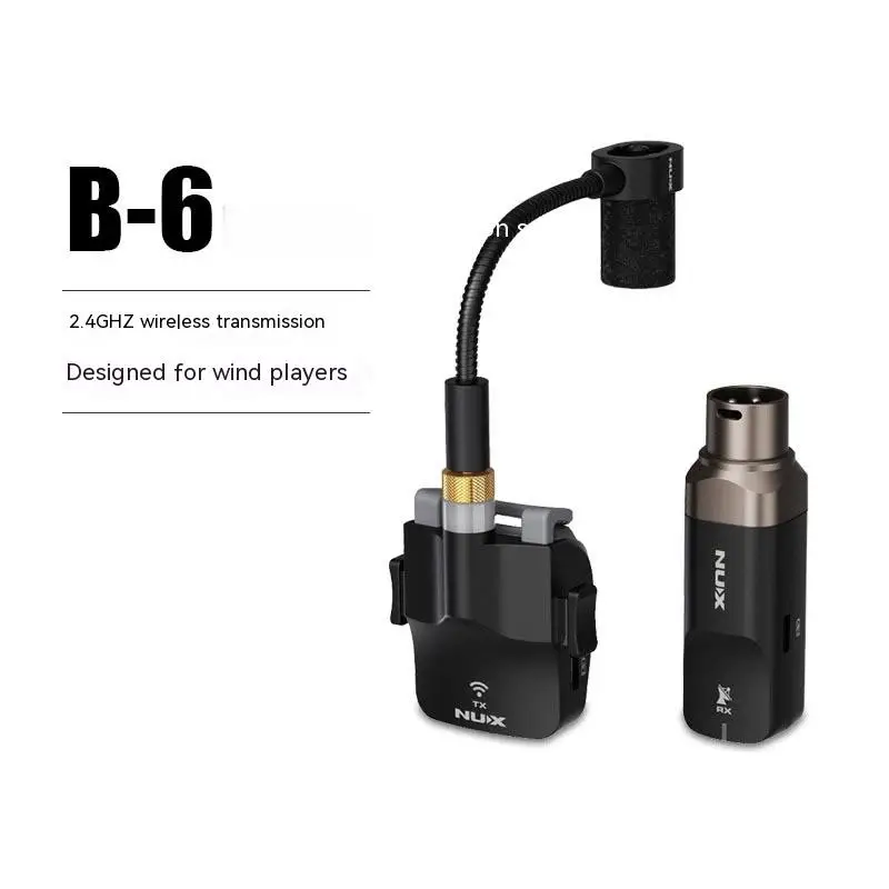 

Wireless transmitting and receiving system wireless sax microphone instrument pickup gram wind blowing wind music microphone pic