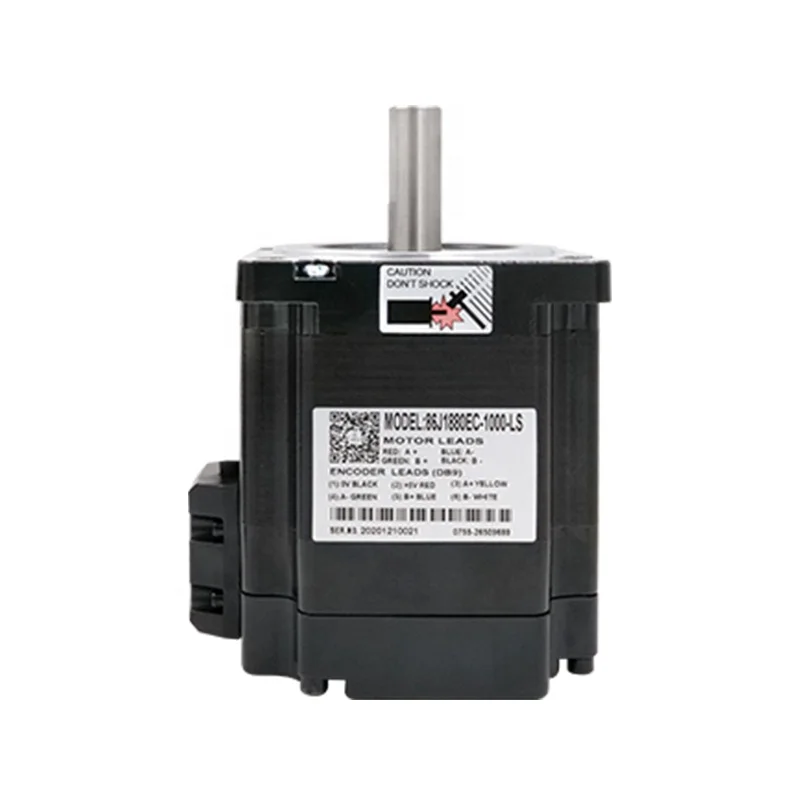 Nema34 JMC 86J1880EC-1000-LS+2HSS86H 6A 4.5Nm 전기 하이브리드 폐쇄 루프 서보 스테퍼 모터 드라이브 키트(CNC용 인코더 포함)