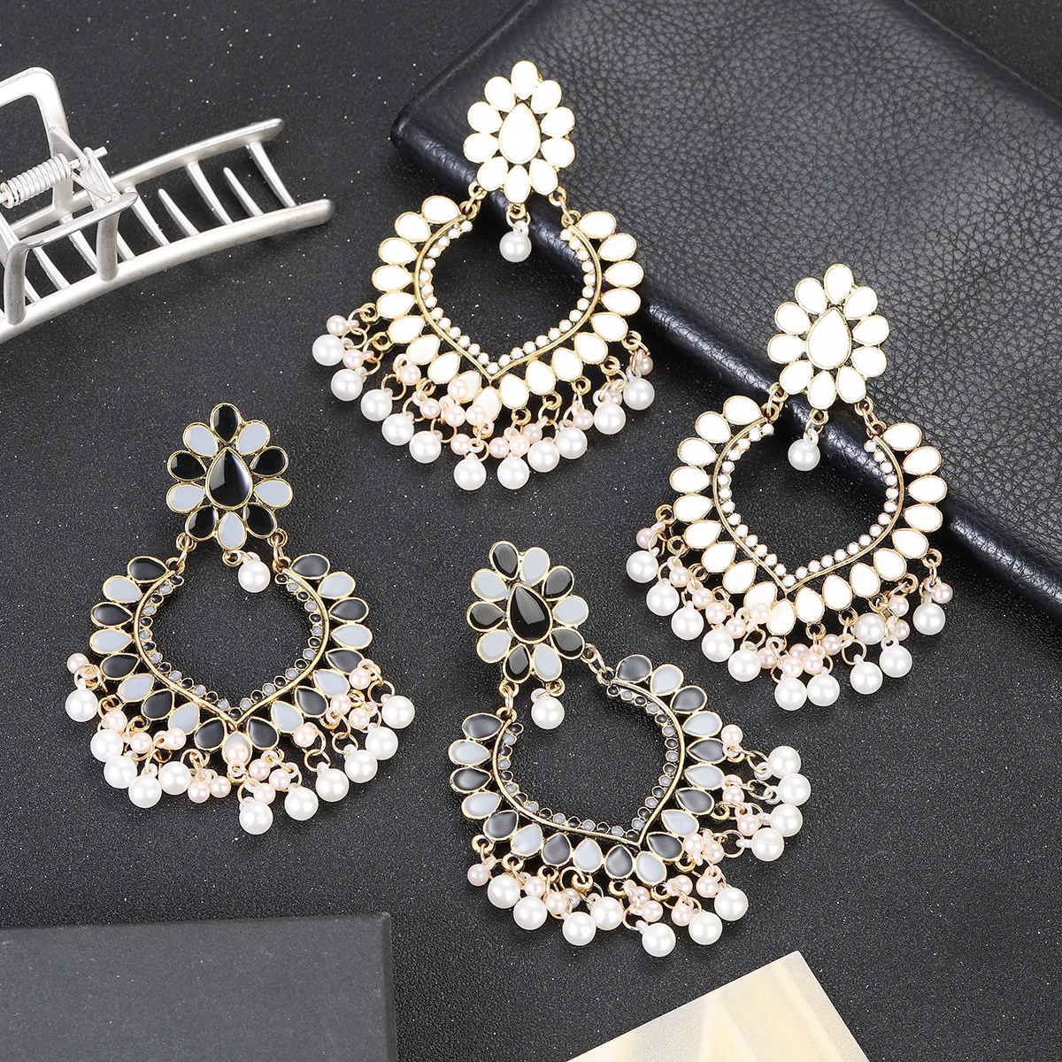 Boucles d'oreilles Hipanema Fujita White - Boucles d'oreilles/Pendantes - Bijoux