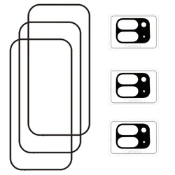 Premium Full Coverage Tempered Glass Screen and Camera Protector - Pixel 9 Pro Fold (3Glass 3Camera)