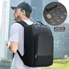 ARCTIC HUNTER  Business High Quality Waterproof Men's Bag Backpack with USB Leather Backpack Custom Luxury Laptop B 4