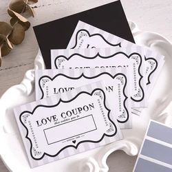 Romantic DIY Scratch - Off Love Coupons Set, Perfect for Valentine's Day and Special Date Nights (10pcs - black)