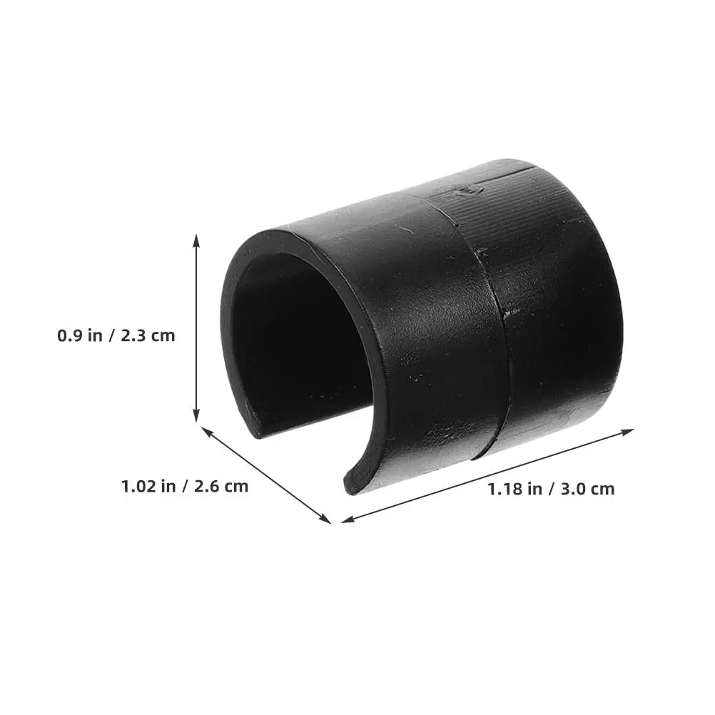 20 Pcs Football Training Pole Clips Soccer Goal Accessories Garden Holder Banner Flagpole Plastic Outdoor Stand Part Hose Clamp