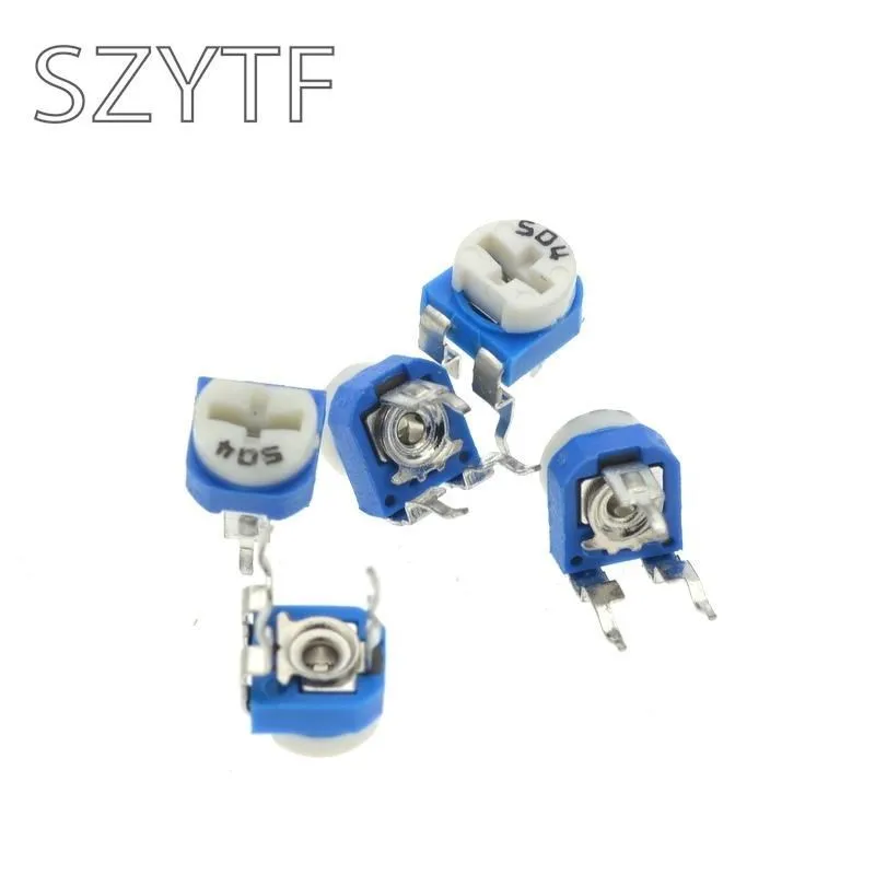 RM065 RM-065 100 200 500 1K 2K 5K 10K 20K 50K 100K 200K 500K 1M ohm Trimpot Trimmer Potentiometer Variable Resistor 10pcs multiturn potentiometer trimmer potentiometer adjustable resistor
